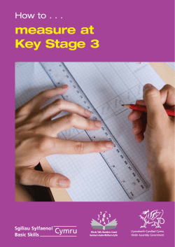 How to measure in KS3 (BSA)