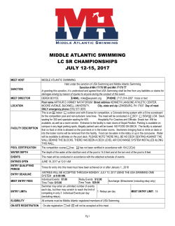 Middle Atlantic Long Course Senior Champs