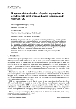 Nonparametric estimation of spatial segregation in a multivariate