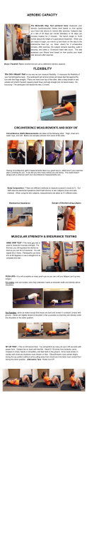 AEROBIC CAPACITY FLEXIBILITY CIRCUMFERENCE