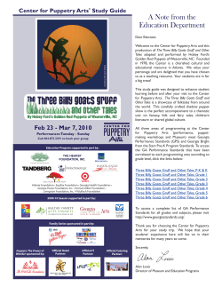 The Three Billy Goats Gruff and Other Tales