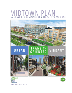 urban transit- orientedvibrant