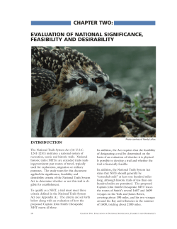 SMITH GMP - Captain John Smith Chesapeake National Historic Trail