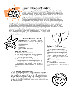 Pumpkin Recipes and more