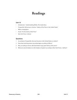 Unit 10 Readings, Understanding Media