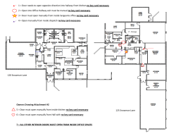1 = Door needs to open opposite direction into hallway from kitchen