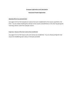 European Exploration and Colonization Packet
