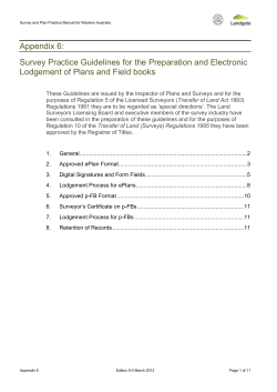 Appendix 6