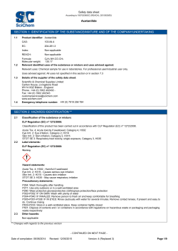 Acetanilide SECTION 1: IDENTIFICATION OF THE SUBSTANCE