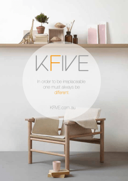 In order to be irreplaceable one must always be different. KFIVE.com
