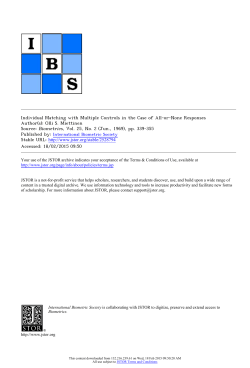 Individual Matching with Multiple Controls in the Case of All-or