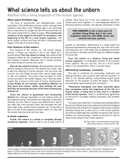 Science says - Mississippi Right to Life