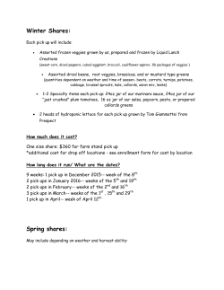 Winter Shares: Spring shares