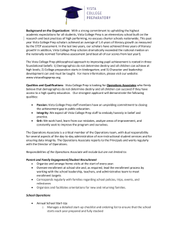 Background on the Organization: With a strong commitment to