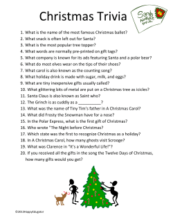 Christmas Trivia