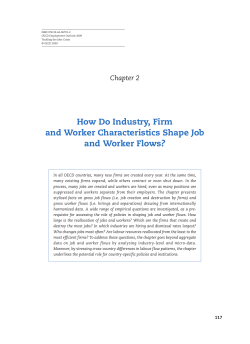How Do Industry, Firm and Worker Characteristics