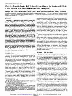 Effect of a Template-located 2`,2`
