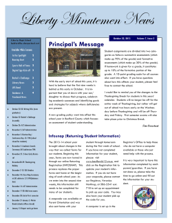 Liberty Minutemen News