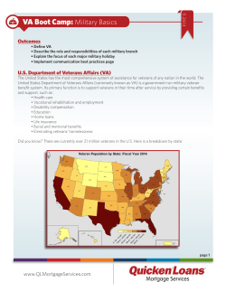 Military Basics - Quicken Loans Mortgage Services