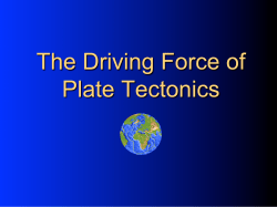 Auswirkungen auf die Plattengrenzen