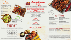 LaCrosse Catering Menu