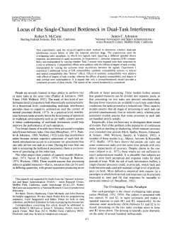 Locus of the Single-Channel Bottleneck in Dual