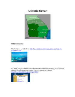 Atlantic Ocean - Summer15Pathfinder