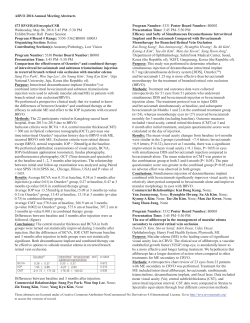 ARVO 2016 Annual Meeting Abstracts 473 RVO/RAO/myopia/CSR