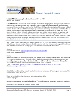 MAPS-GIS Lesson Plan Template &ndash; Draft 2/27/2007