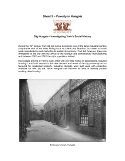 Sheet 3 &ndash; Poverty in Hungate