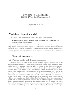 Inorganic Chemistry