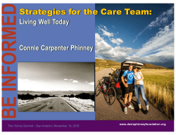 Strategies of the Care Team