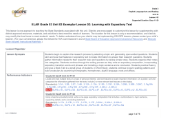 Learning with Expository Text