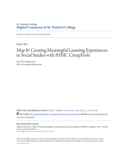 Map It! Creating Meaningful Learning Experiences in Social Studies