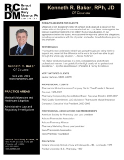 I AGREE Print Bio - Renaud Cook Drury Mesaros, PA