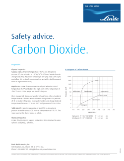 Carbon Dioxide. - Linde North America