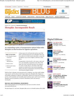 Memphis: Incomparable Reach - Inbound Logistics - Yossi Sheffi