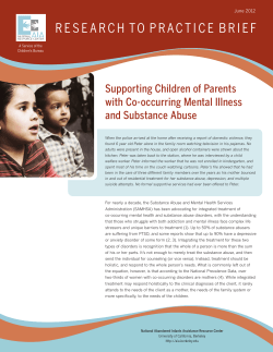 Supporting Children of Parents with Co