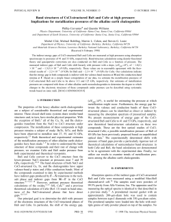 Band structures of CsCl-structured BaS and CaSe at high