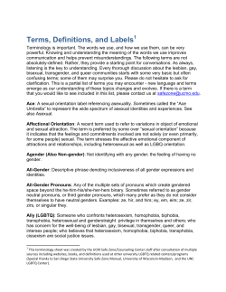 Terms - University of Central Missouri