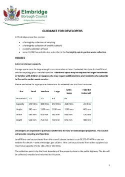 guidance for developers - Elmbridge Borough Council
