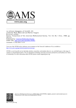 An Infinite Subalgebra of Ext