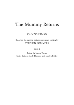 The Mummy Returns - English