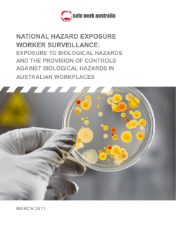 Exposure to biological hazards and the