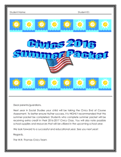 Student ID - WR Thomas Middle School