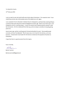 Marita Taverner - Department of Economic Development, Jobs