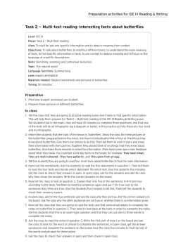 Task 2 &mdash; Multi-text reading: Interesting facts about