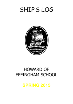 SHIP`S LOG - Howard of Effingham