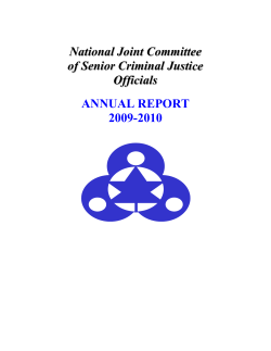 National Joint Committee of Senior Criminal Justice Officials