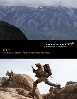 HULC® Exoskeletons Enhance Mobility and